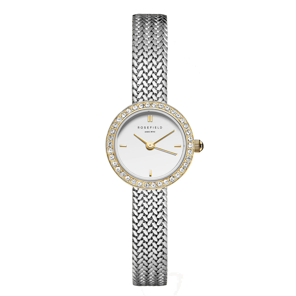 Rosefield MWSMG-M06 Mini Small Edit Duotone Women's Bracelet Watch