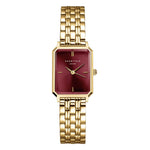 Rosefield OBGSG-O83 Octagon XS Burgundy Women's Bracelet Watch