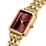 Rosefield OBGSG-O83 Octagon XS Burgundy Women's Bracelet Watch