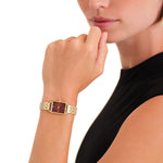 Rosefield OBGSG-O83 Octagon XS Burgundy Women's Bracelet Watch