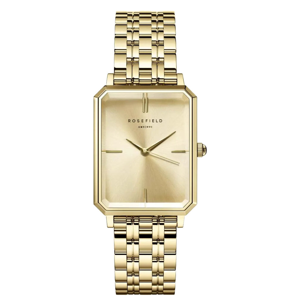 Rosefield OCGSG O65 Octagon Champagne Women's Bracelet Watch