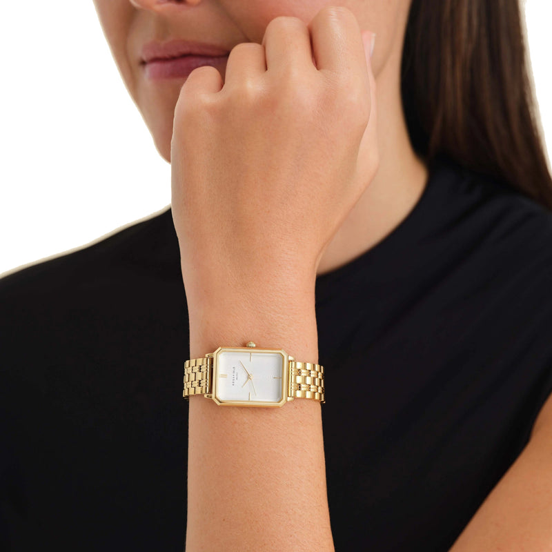 Rosefield OCWSG O40 Octagon Gold Women's Bracelet Watch