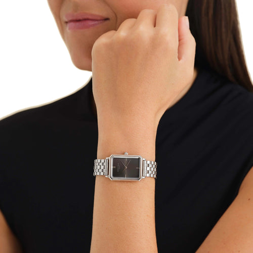 Rosefield OGSSS O80 Octagon Grey Women's Bracelet Watch