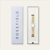 Rosefield OVWGSG-OV16 Oval Pearl Gold Women's Bracelet Watch