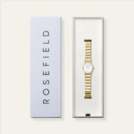 Rosefield OVWGSG-OV16 Oval Pearl Gold Women's Bracelet Watch