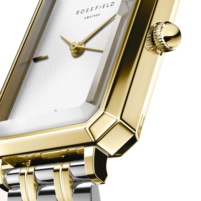 Rosefield OWDSG O62 Octagon XS Duotone Gold Women's Bracelet Watch