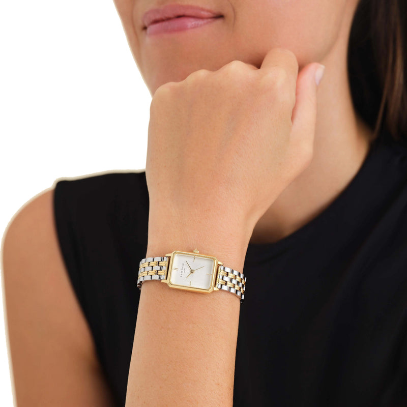 Rosefield OWDSG O62 Octagon XS Duotone Gold Women's Bracelet Watch