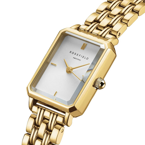 Rosefield OWGSG O60 Octagon XS Gold Women's Bracelet Watch