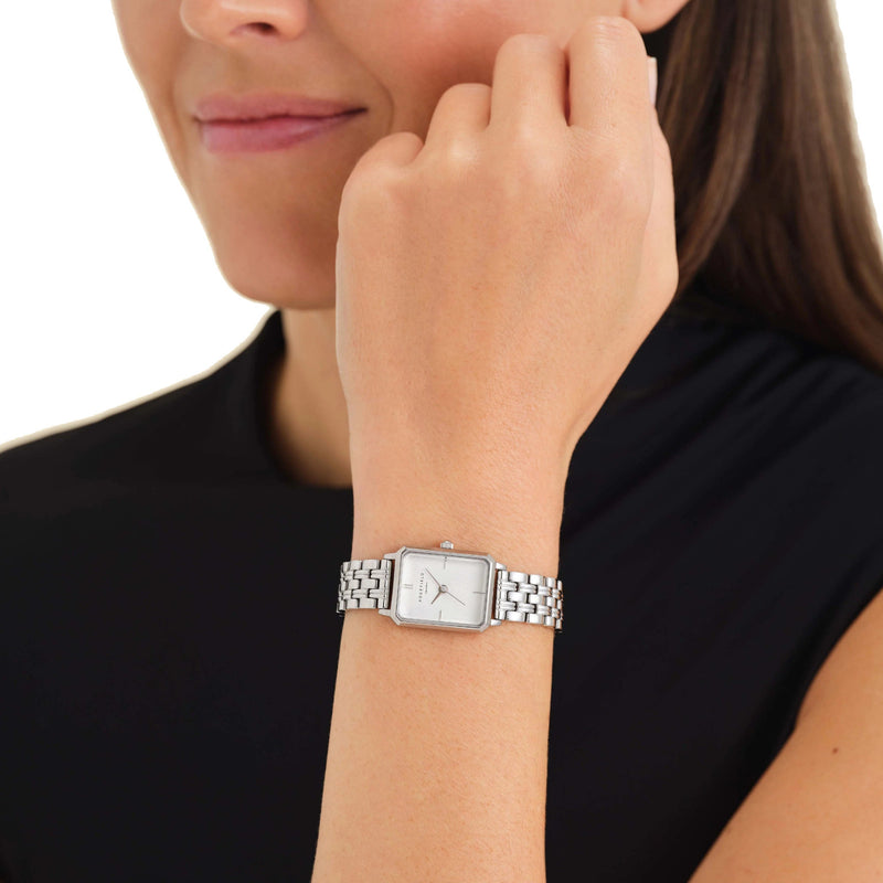 Rosefield OWGSS-O63 Octagon XS Silver Women's Bracelet Watch