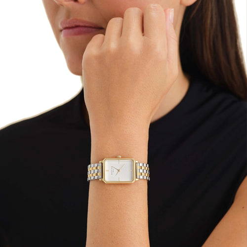 Rosefield OWSSSG O48 Octagon Duotone Women's Bracelet Watch
