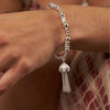 Chlobo Corrugated Twist Tassel of Joy Bracelet