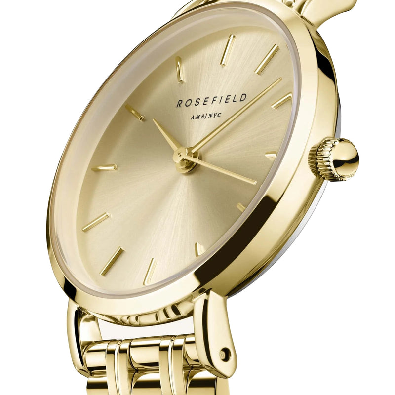 Rosefield SCGSG S05 Small Edit Champagne Women's Bracelet Watch