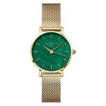 Rosefield SEEGMG-SE72 Small Edit Emerald Mesh Women's Bracelet Watch
