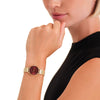 Rosefield SEGSG-SE01 Small Edit Burgundy Women's Bracelet Watch
