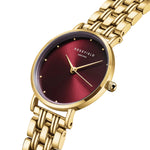 Rosefield SEGSG-SE01 Small Edit Burgundy Women's Bracelet Watch