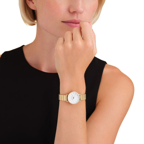 Rosefield SEWGSG-SE02 Small Edit Gold Women's Bracelet Watch
