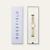 Rosefield SEWGSG-SE02 Small Edit Gold Women's Bracelet Watch
