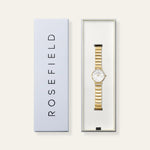 Rosefield SEWGSG-SE02 Small Edit Gold Women's Bracelet Watch