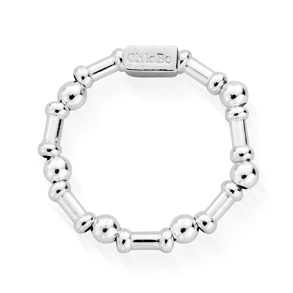 Chlobo Silver Rhythm of Water Ring