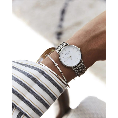 Rosefield UEWS-U22 Upper East Side Silver Women's Bracelet Watch