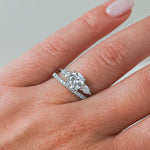 Mylene 3 stone Engagement Ring