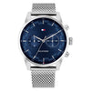 Tommy Hilfiger 1710420 Sawyer Sliver/Blue Men's Watch