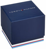 Tommy Hilfiger 1791895 TH Men's Navy Leather Strap Watch