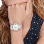 Tommy Hilfiger 1782502 Arianna Women's Silver White Dial Stainless Steel Bracelet Watch