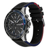 Tommy Hilfiger 1791724 Men's Black Silicone Band Multi-function Watch