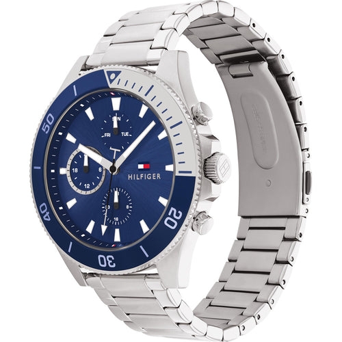 Tommy Hilfiger 1791917 Men's Larson Blue Dial Watch