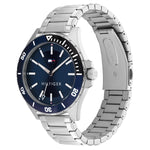 Tommy Hilfiger 1792012 Logan Men's Blue Dial Stainless Steel Bracelet Watch