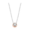 Ti Sento 3845ZR/42 Milano Rose-Gold Plating Necklace