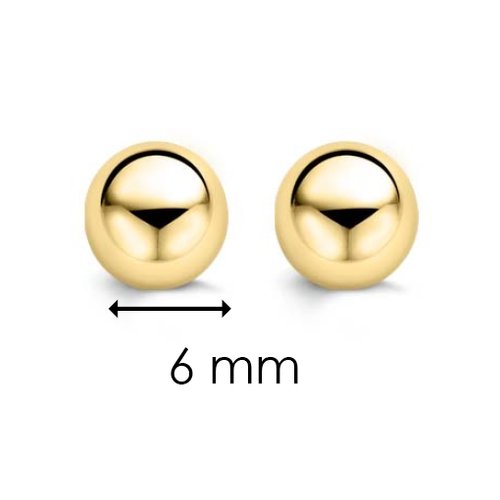 Ti Sento 7582sy Milano Silver Yellow Gold Plated Earrings