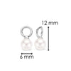 Ti Sento 9181PW Milano Ear Charms