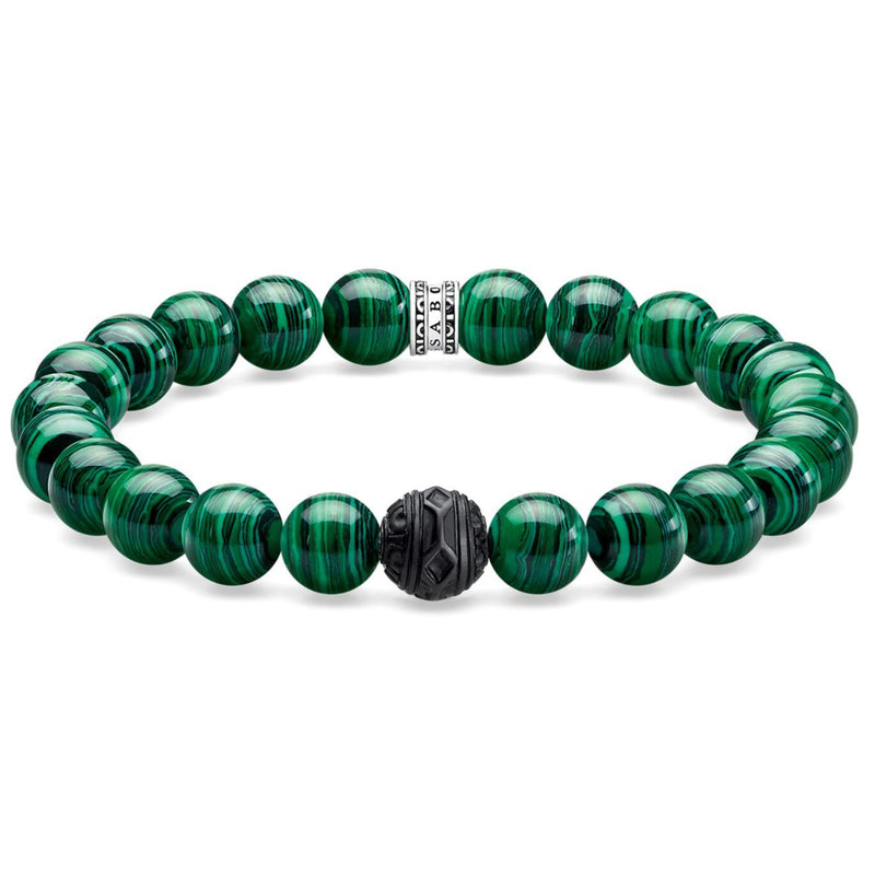 Thomas Sabo Black Cat Green Bracelet