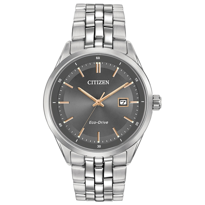Citizen BM7251-53H Corso Silver-Tone Stainless Steel Bracelet Watch