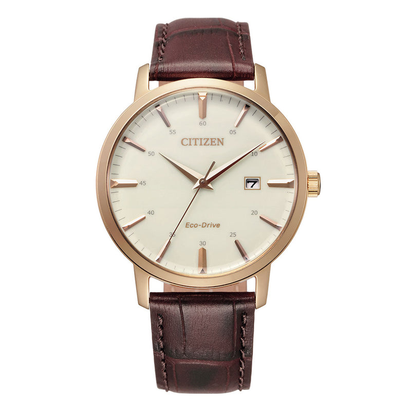 Citizen BM7463-12A Eco-Drive Analog White Dial Men's Watch