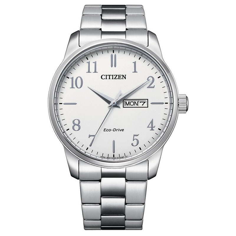 Citizen BM8550-81A Men's Silver Tone Stainless Steel Bracelet Watch