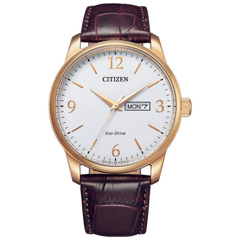 Citizen BM8553-16A Eco-Drive Men's Leather Strap Watch
