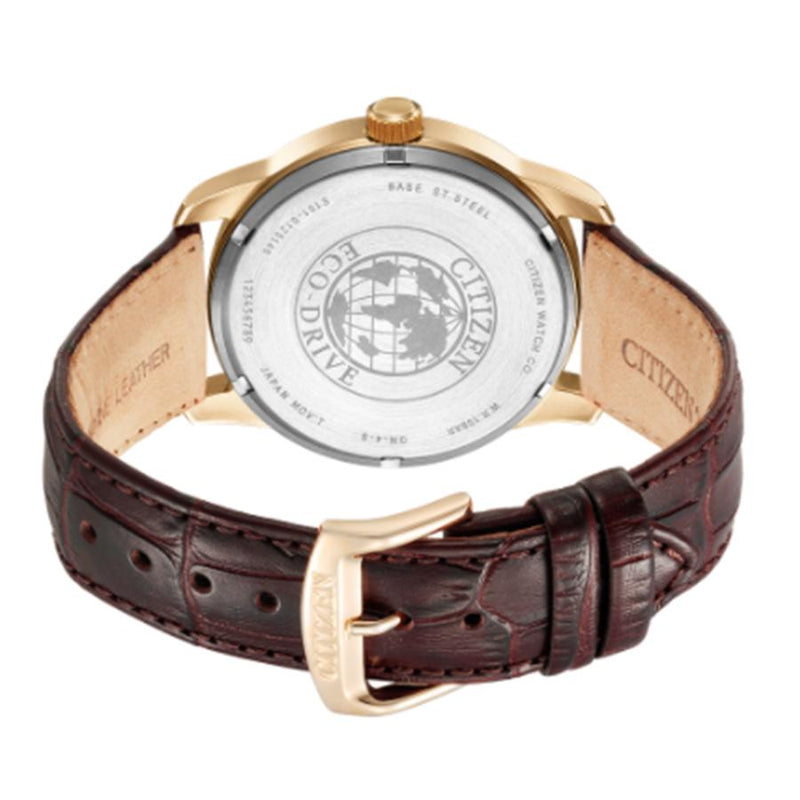 Citizen BM8553-16A Eco-Drive Men's Leather Strap Watch