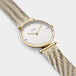 Cluse CL61002 Triomphe Mesh Gold Bicolour Watch