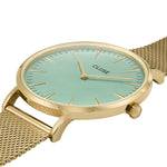 Cluse CW0101201027 La Bohème Mesh Gold Stone Green/Gold Watch