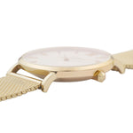 Cluse CW0101203007 Minuit Mesh Gold White/Gold Watch