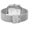 Cluse CW0101207012 La Tétragone Mesh Silver Marine Blue/Silver Watch