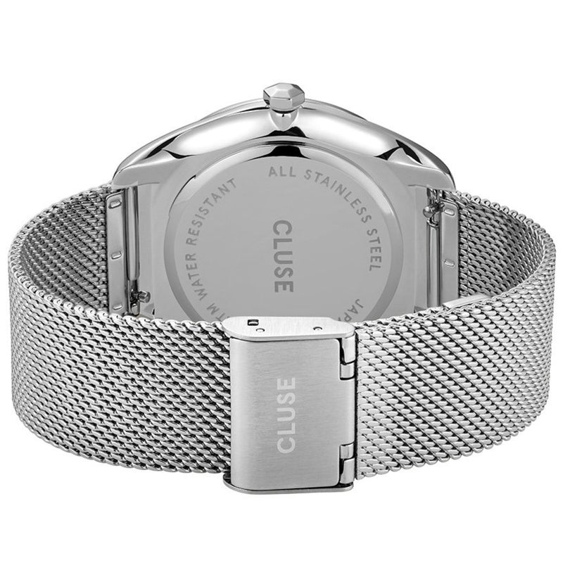 Cluse CW0101212001 Féroce Mesh Silver White/Silver Watch
