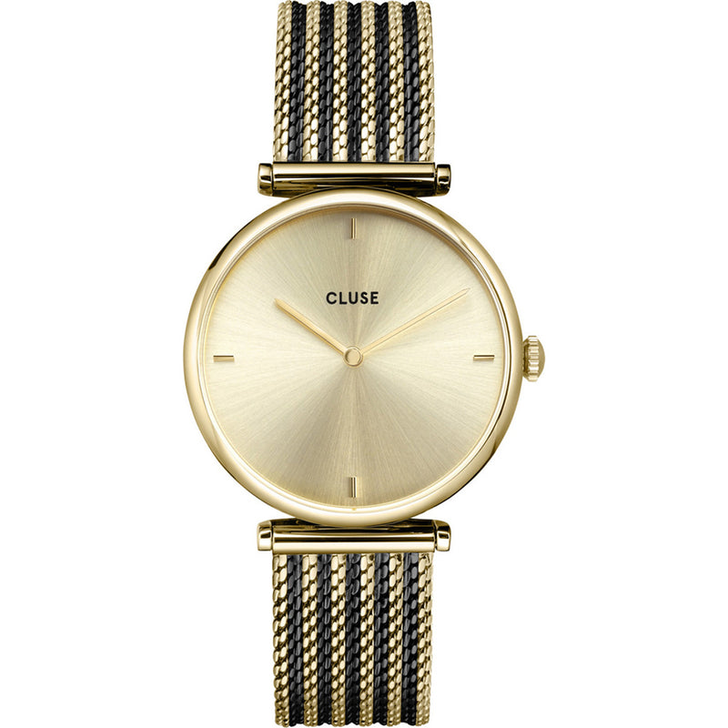 Cluse CW10401 Women's Triomphe Mesh Full Gold Colour Watch