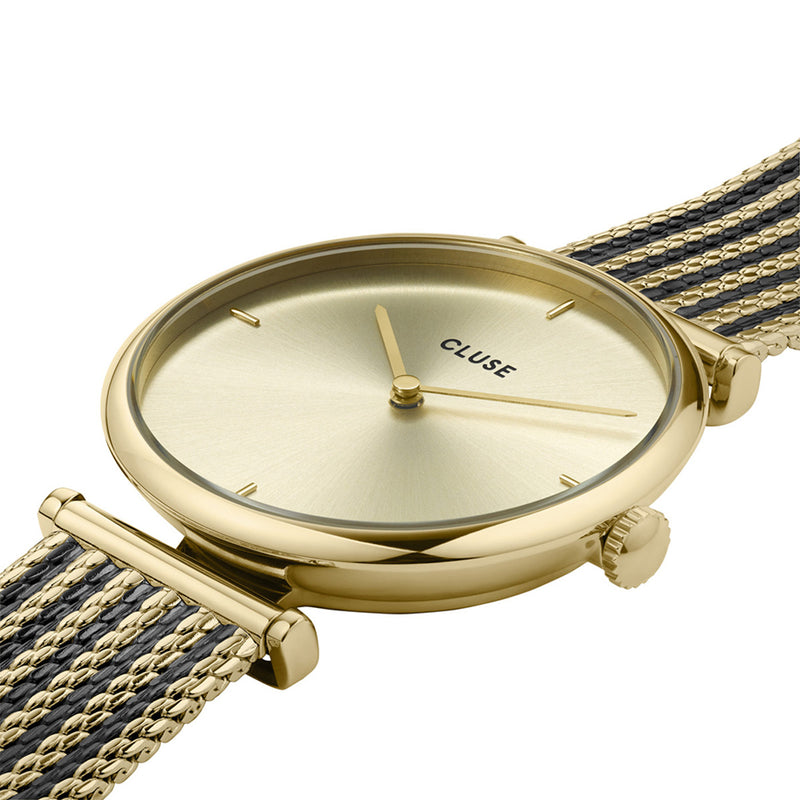 Cluse CW10401 Women's Triomphe Mesh Full Gold Colour Watch