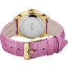 Cluse CW11213 Women's Féroce Petite Leather Croco Pink, Gold Colour Watch