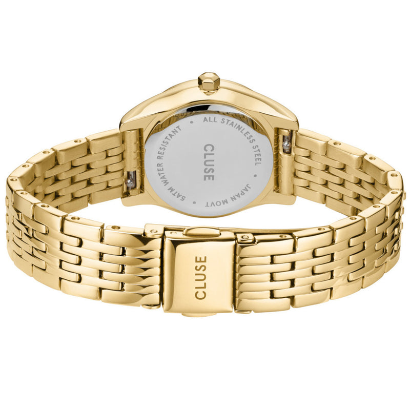 Cluse CW11705 Féroce Mini Steel Gold/White Watch