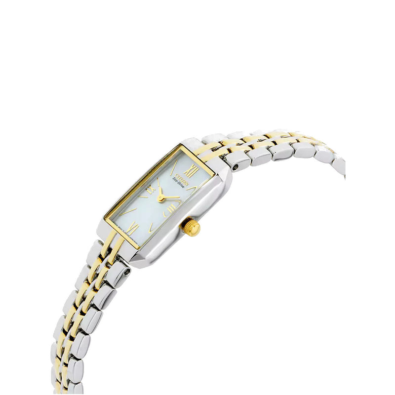 Citizen EG2694-59D  Eco-Drive Silhouette Two Tone Women's Bracelet Watch